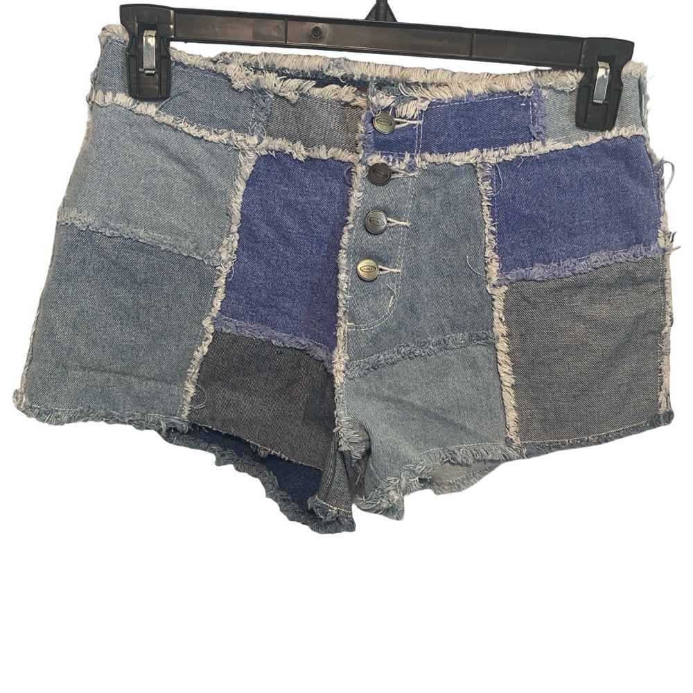 Zana di Patchwork Denim Women Shorts